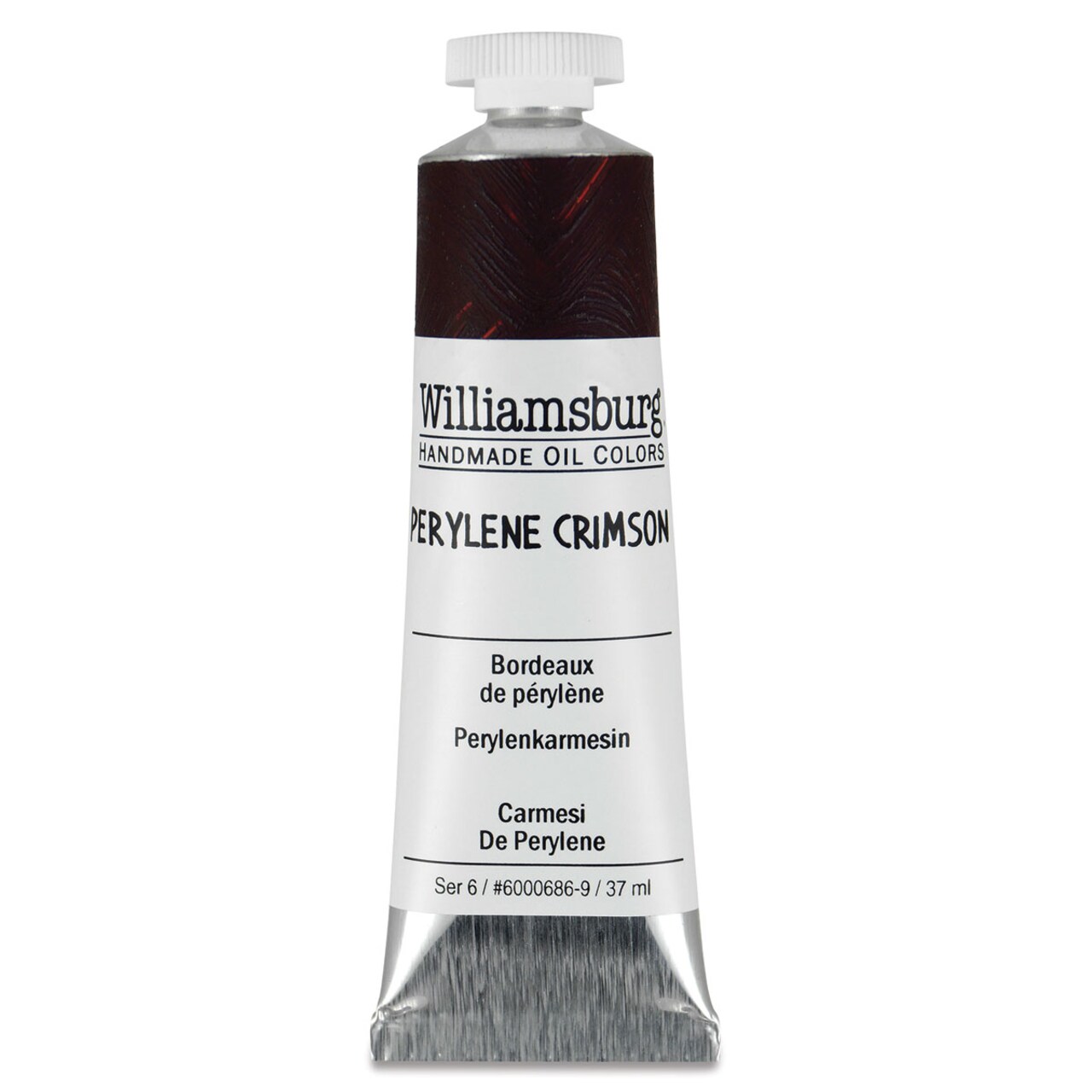 Williamsburg Handmade Oil Paint - Perylene Crimson, 37 ml tube